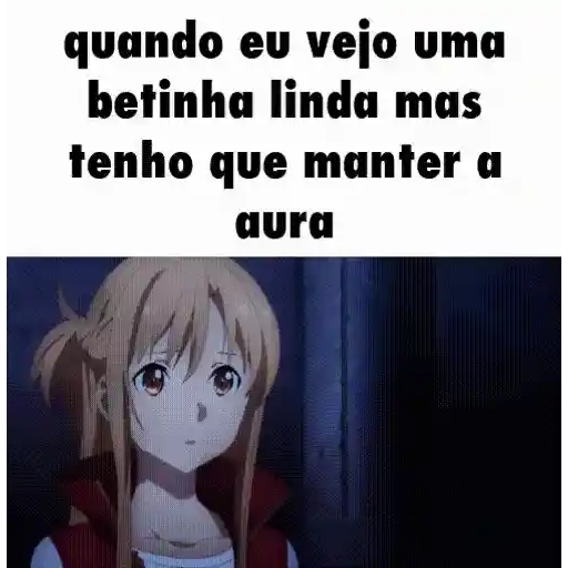 Figurinha: Manter a aura