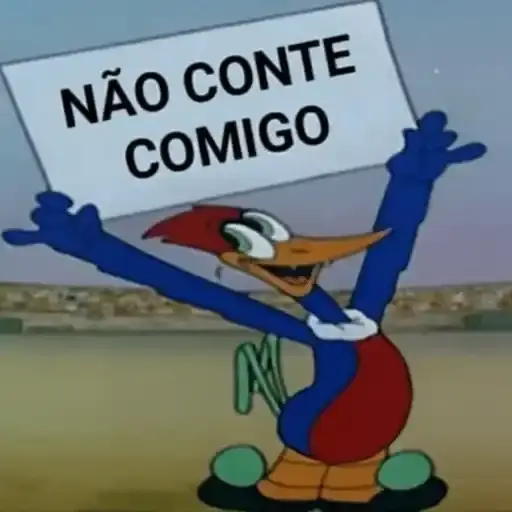 Figurinha: Pica-Pau Não Conte Comigo