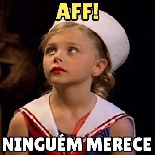 Figurinha: AFF! Ninguém Merece