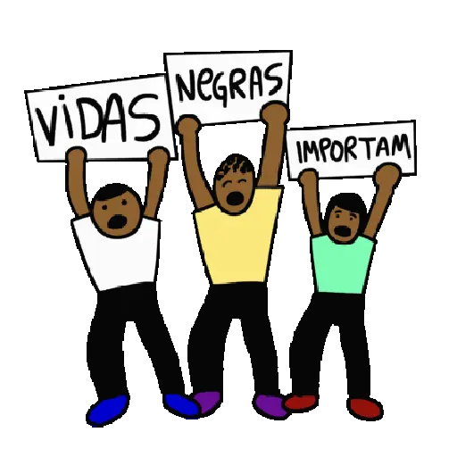 Figurinha: Vidas Negras Importam