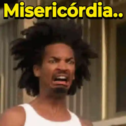 Figurinha: Homem com Cabelo Eletrizado