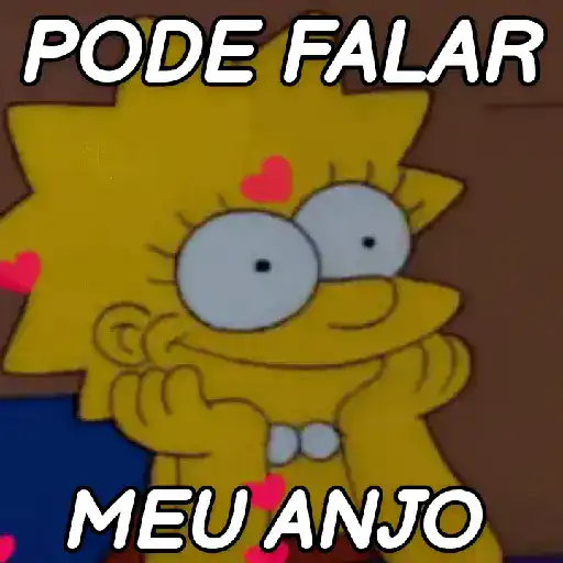 Figurinha: Lisa Apaixonada