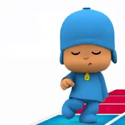 Figurinha: Pocoyo Dançando