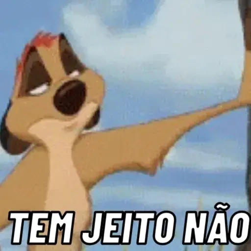 Figurinha: Timão, não tem jeito não