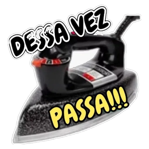 Figurinha: Ferro Passa
