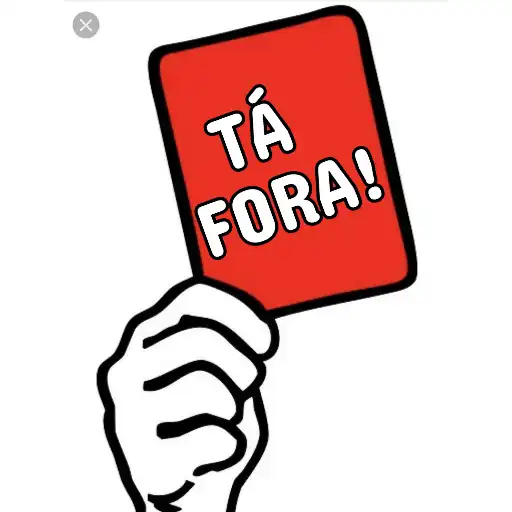 Figurinha: Cartão Vermelho Movimentado