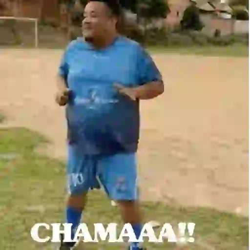 Figurinha: Jogador comemora gol