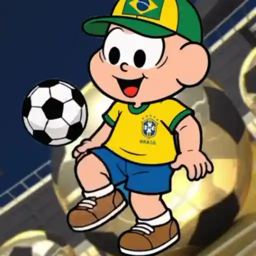 Figurinha: Cebolinha Torcedor