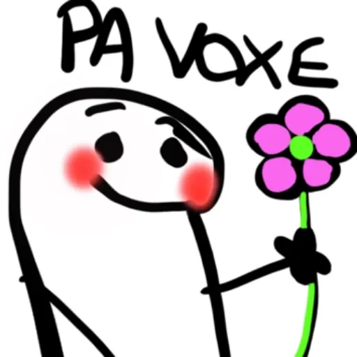 Figurinha: Para você
