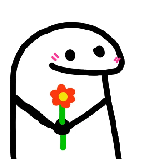Figurinha: Sticker de Amor Flork
