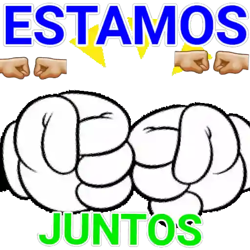 Figurinha: Estamos Juntos