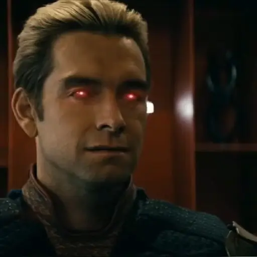 Figurinha: Homelander com Olhos de Laser