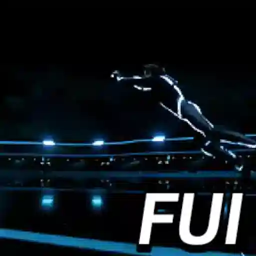 Figurinha: Homem em moto futurista