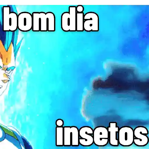 Figurinha: Bom Dia Insetos