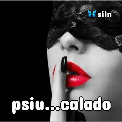 Figurinha: Silencio com Borboleta