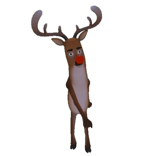 Figurinha: Rena Dançarina de Natal