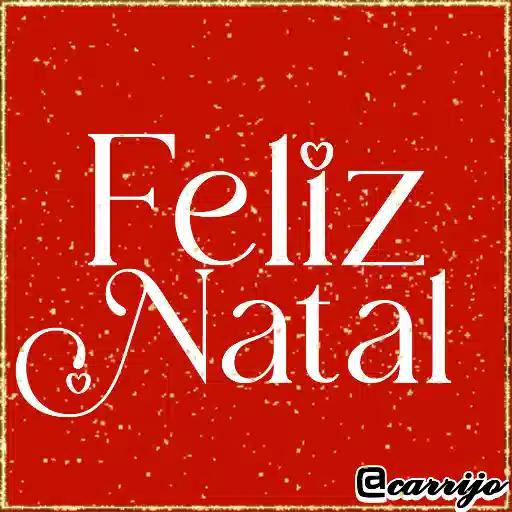 Figurinha: Feliz Natal Animado