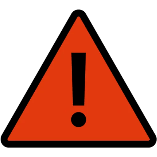 Figurinha: Alerta piscando