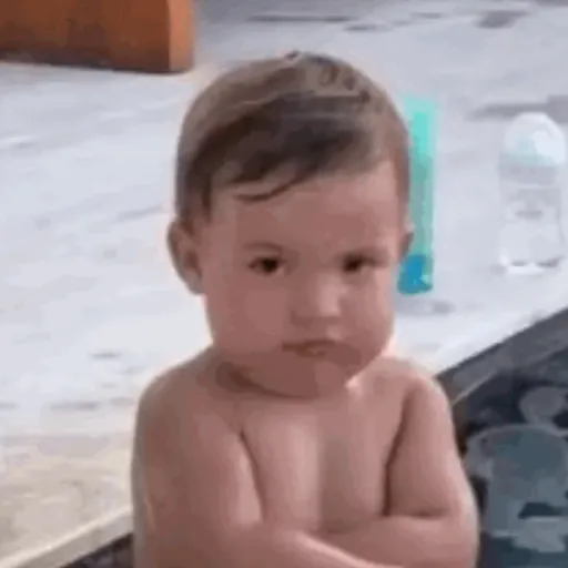 Figurinha: Bebê Tira Onda