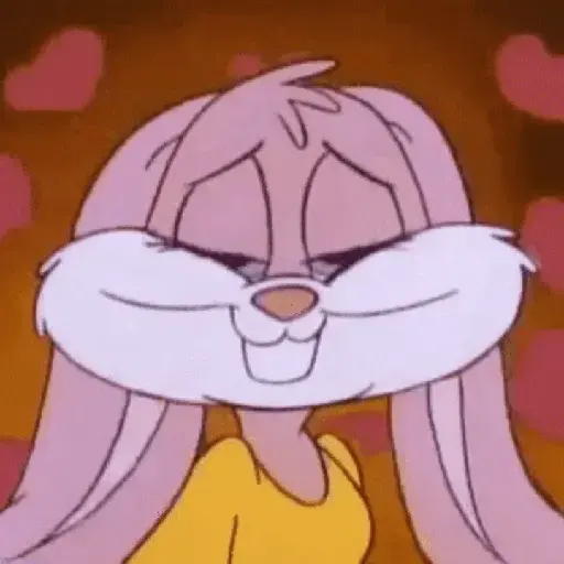 Figurinha: Lola Bunny apaixonada