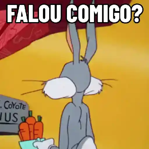 Figurinha: Falou Comigo?