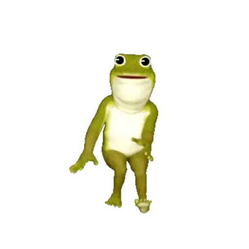 Figurinha: Sapo Dançarino