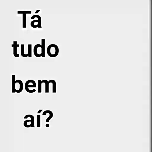 Figurinha: Raposa Pergunta Se Está Tudo Bem