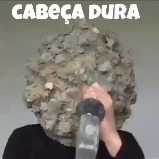 Figurinha: Cabeça Dura