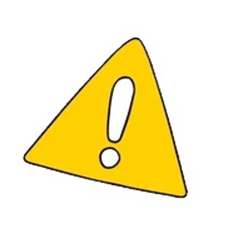 Figurinha: Alerta de Risco