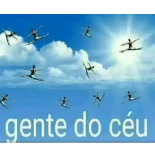 Figurinha: Gente do céu