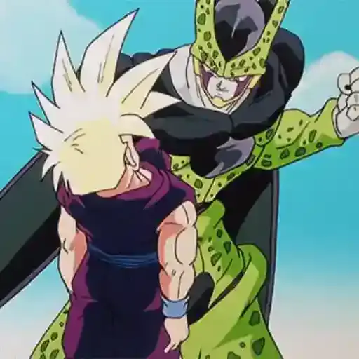 Figurinha: Gohan vs. Cell