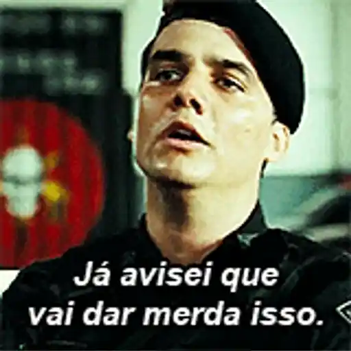Figurinha: Já avisei que vai dar merda