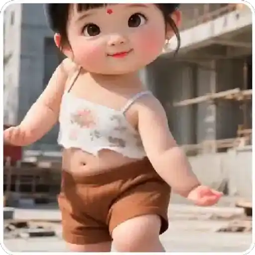 Figurinha: Bebê Dançando