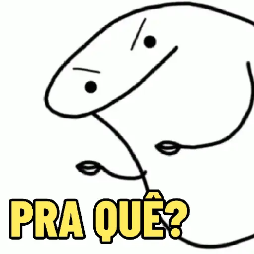 Figurinha: Pra quê?