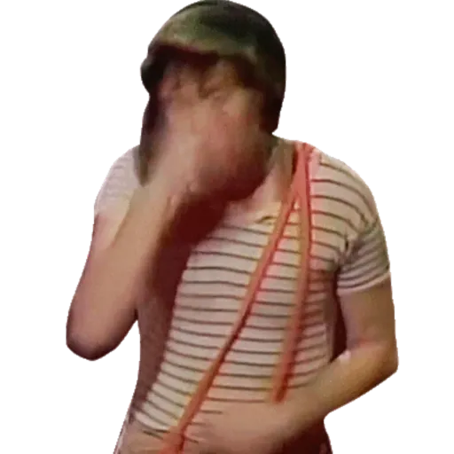 Figurinha: Chaves se benzendo