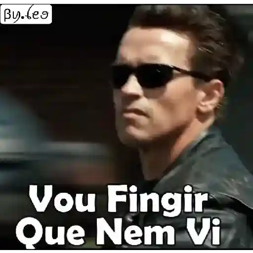Figurinha: Terminator: Vou Fingir Que Nem Vi
