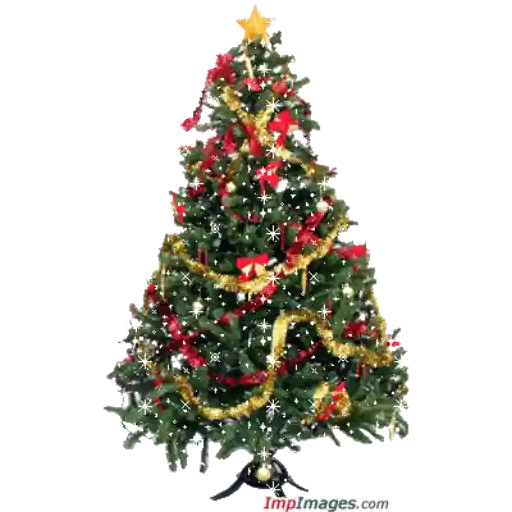 Figurinha: Árvore de Natal Cintilante