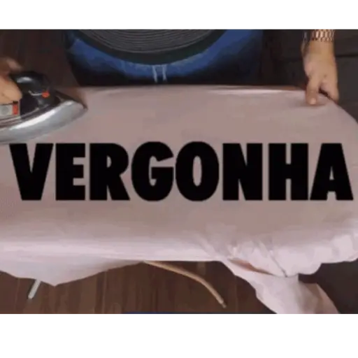 Figurinha: Passando a Ferro "Vergonha"