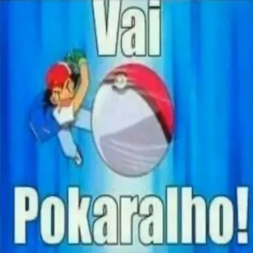 Figurinha: Ash Lança a Pokébola