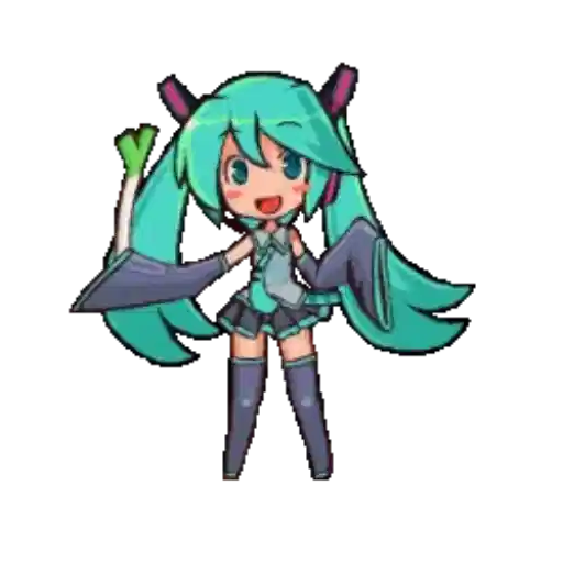 Figurinha: Hatsune Miku Chibi