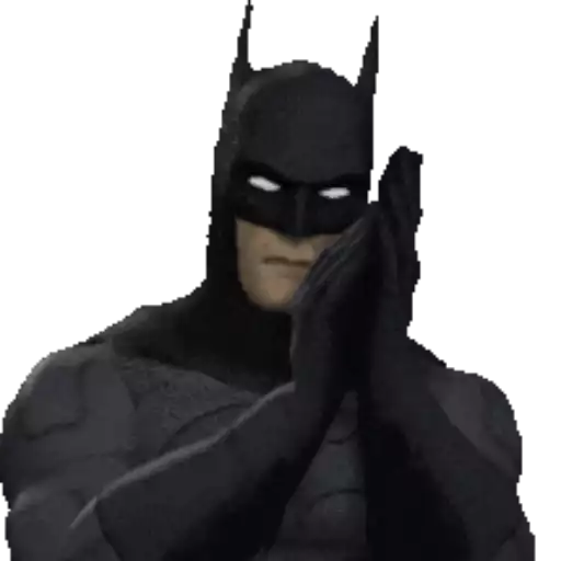 Figurinha: Batman faz joinha