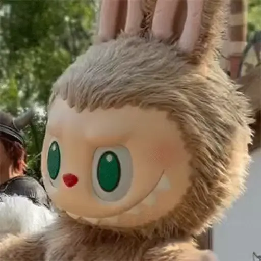Figurinha: Personagem fofinho piscando