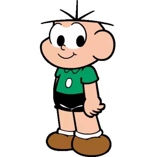 Figurinha: Chico Bento Sorrindo