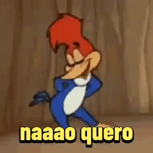 Figurinha: Pica-Pau Diz Não Quero