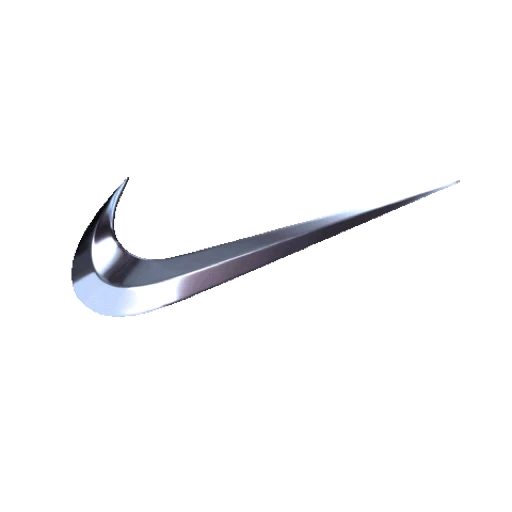 Figurinha: Logo da Nike se Movendo