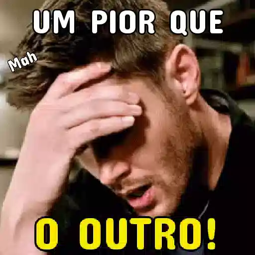 Figurinha: Um pior que o outro!