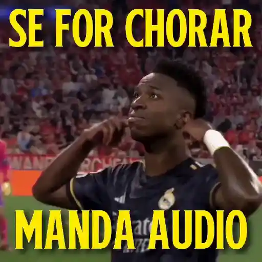 Figurinha: Se for chorar, manda áudio