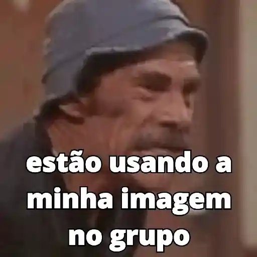 Figurinha: Seu Madruga: Minha imagem no grupo