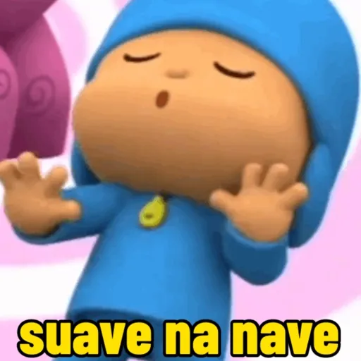 Figurinha: Pocoyo Suave na Nave