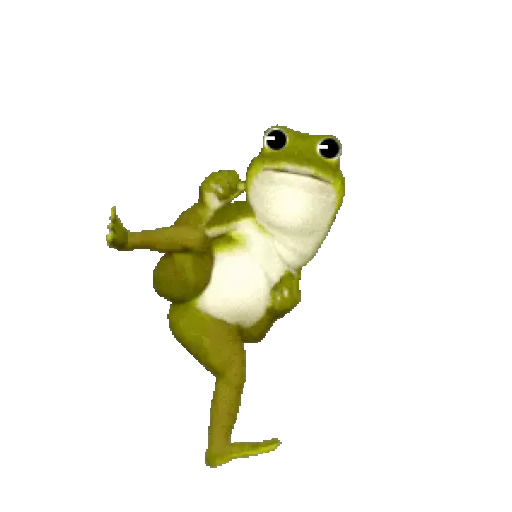 Figurinha: Sapo lutador